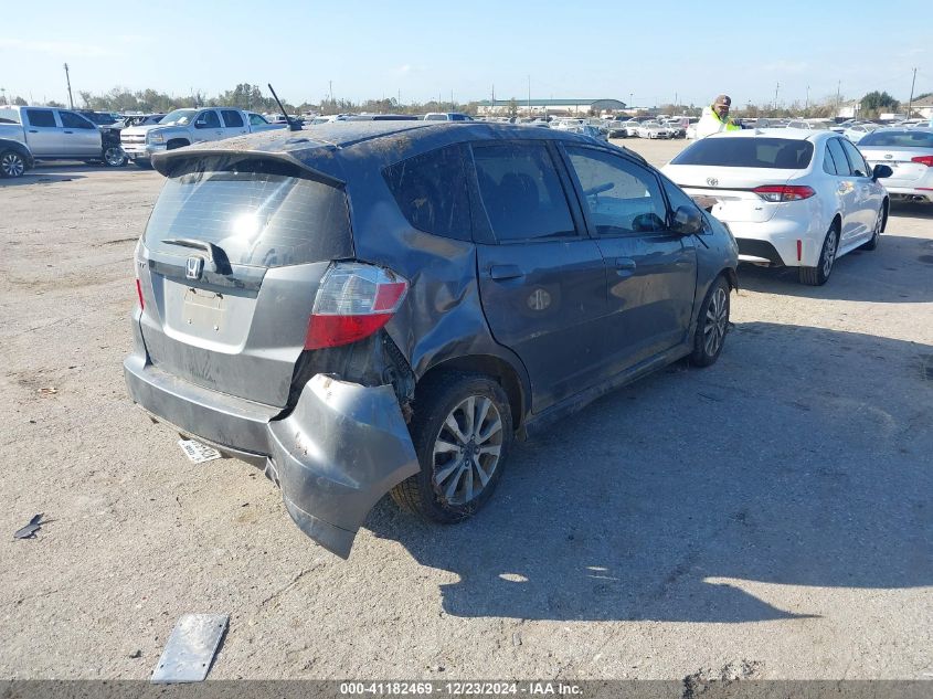 VIN JHMGE8H58DC058956 2013 HONDA FIT no.4