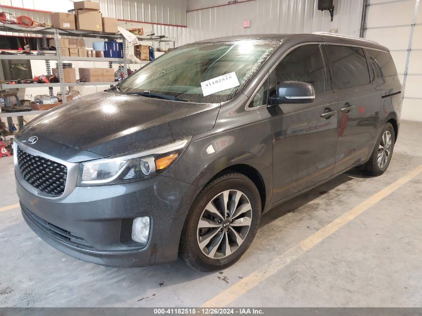 VIN KNDMC5C19F6037578 2015 KIA SEDONA no.2