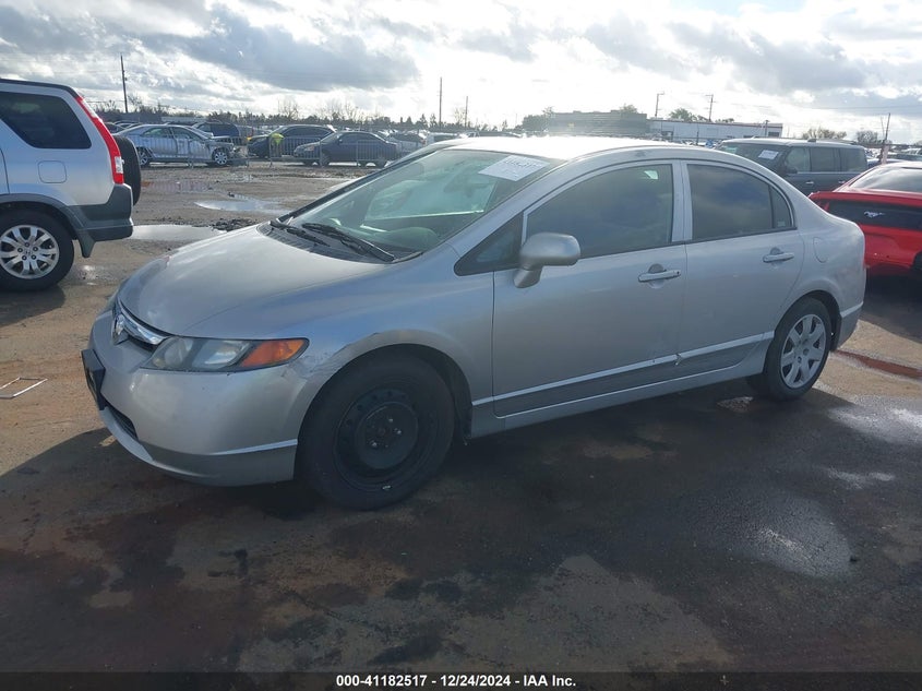 2008 HONDA CIVIC VIN: 2HGFA16568H525721