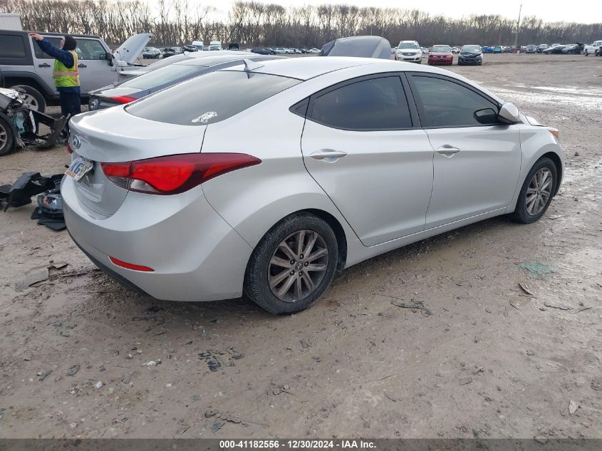 VIN 5NPDH4AE3FH551045 2015 HYUNDAI ELANTRA no.4