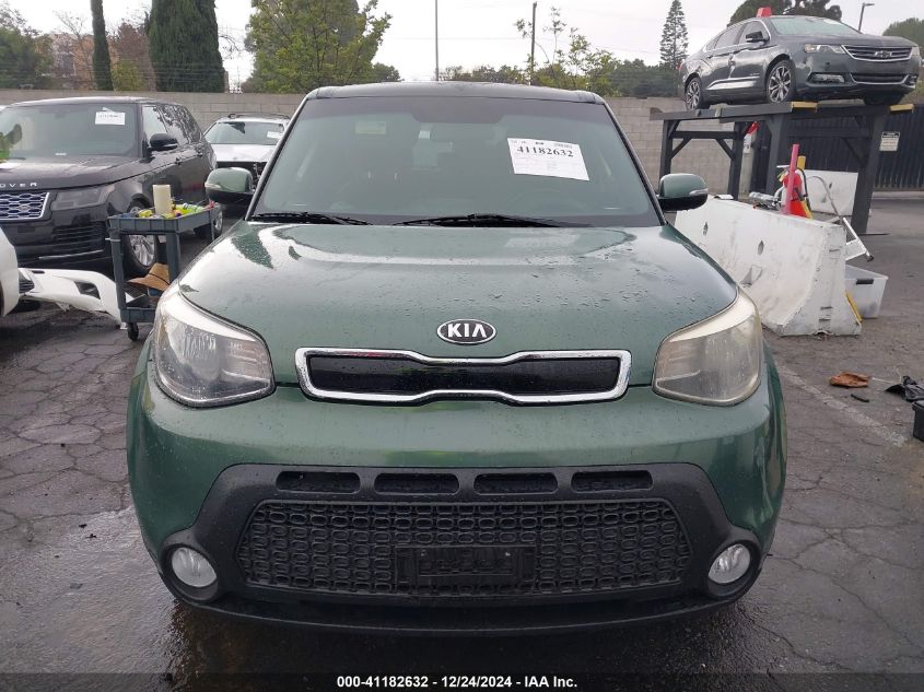 2014 Kia Soul + VIN: KNDJP3A56E7009957 Lot: 41182632