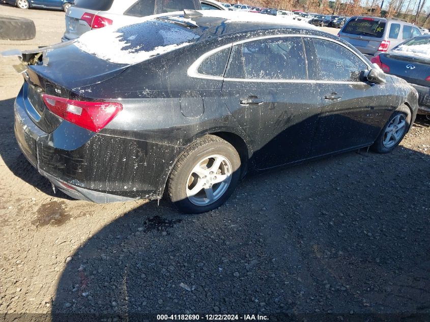 VIN 1G1ZB5ST5GF217257 2016 Chevrolet Malibu, LS no.4