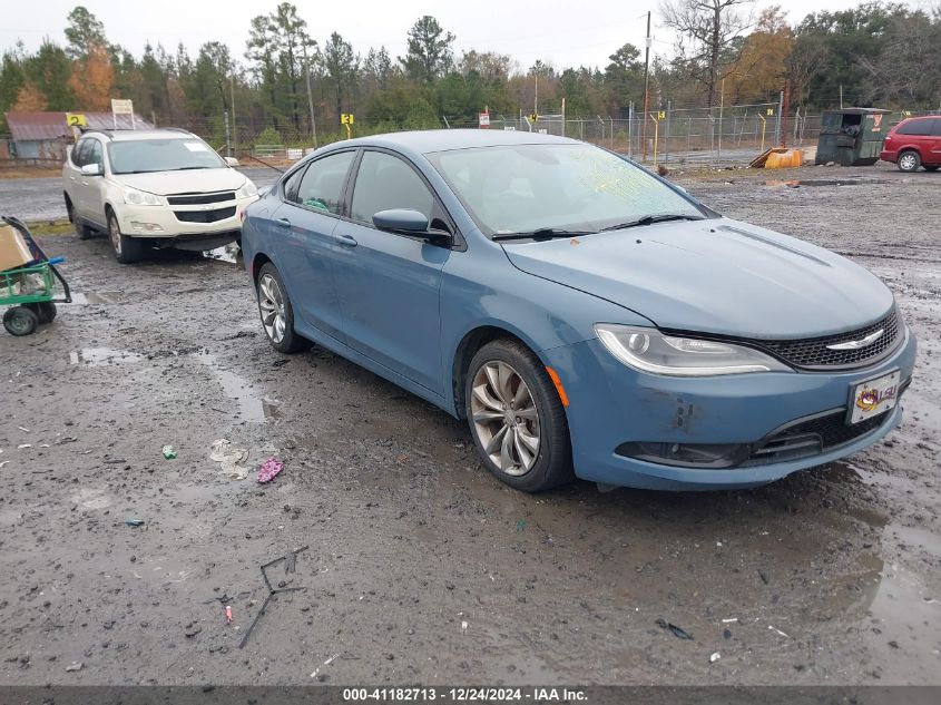 VIN 1C3CCCBG4FN615070 2015 Chrysler 200, S no.1