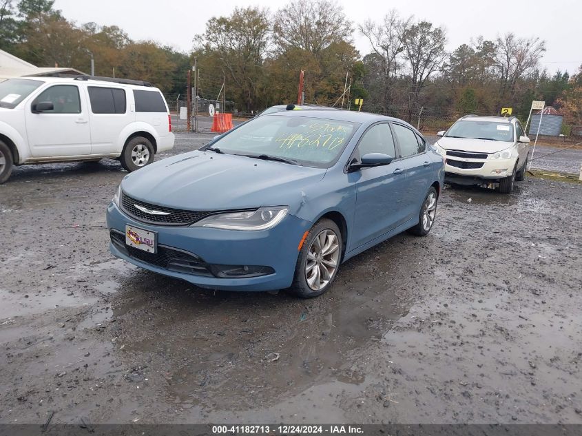 VIN 1C3CCCBG4FN615070 2015 Chrysler 200, S no.2