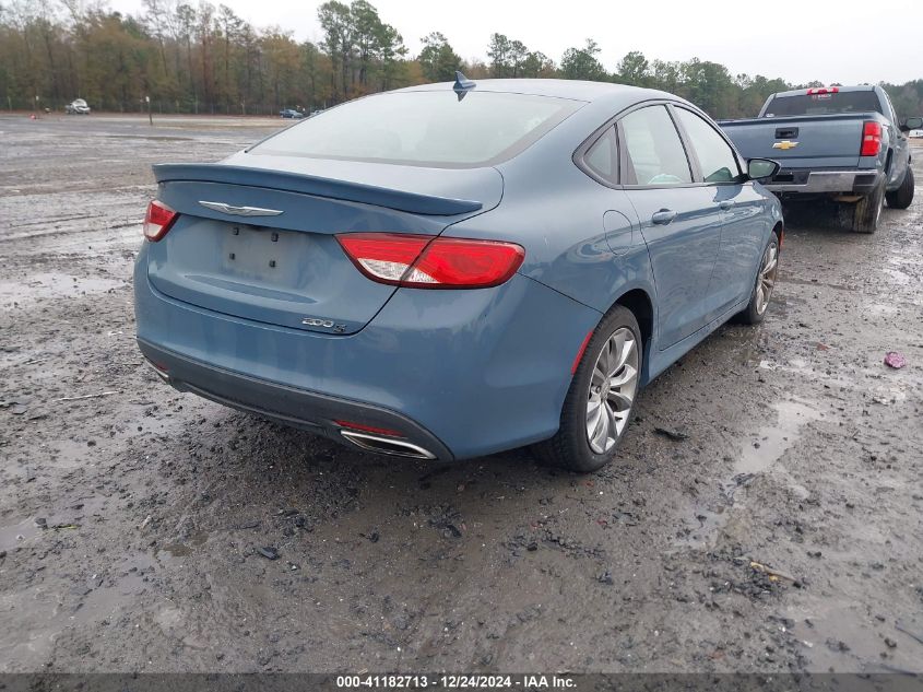 VIN 1C3CCCBG4FN615070 2015 Chrysler 200, S no.4