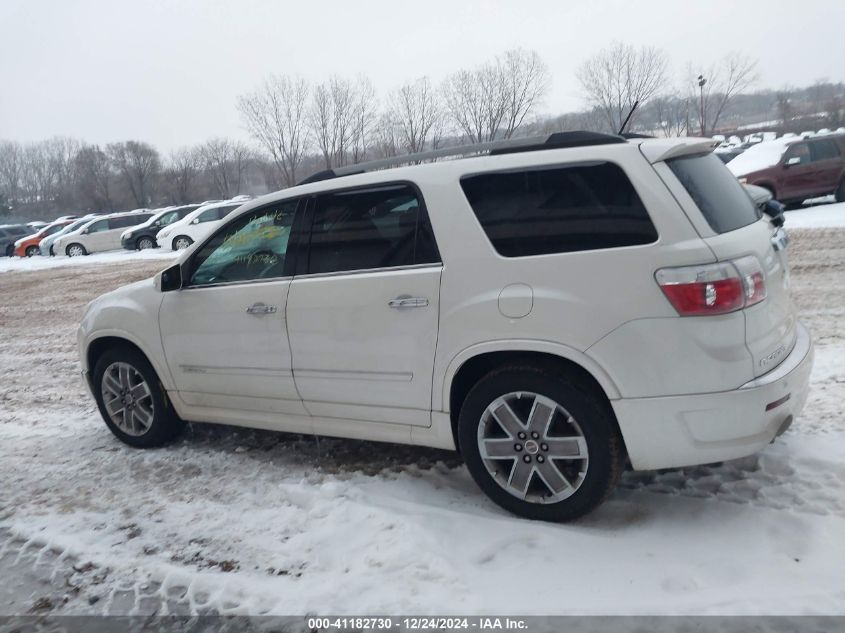 2012 GMC Acadia Denali VIN: 1GKKVTED9CJ150909 Lot: 41182730