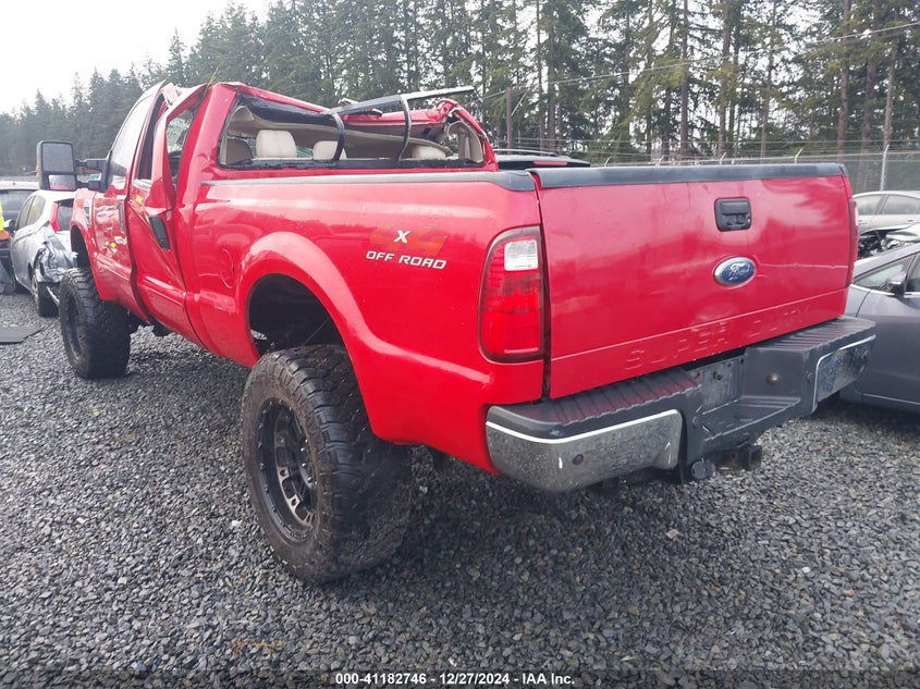 2008 FORD F250 VIN: 1FTSW21R58EA88106