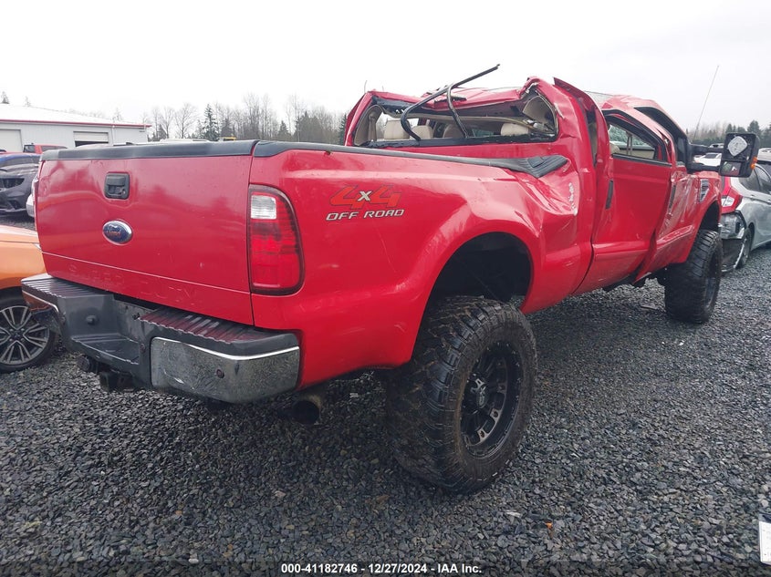 2008 FORD F250 VIN: 1FTSW21R58EA88106