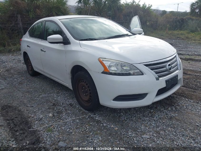 VIN 3N1AB7AP9DL712506 2013 NISSAN SENTRA no.1