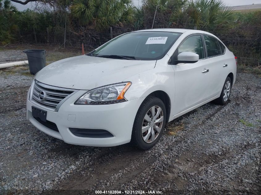 VIN 3N1AB7AP9DL712506 2013 NISSAN SENTRA no.2