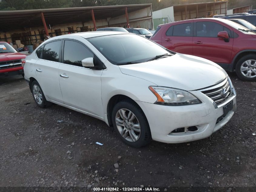 VIN 3N1AB7AP5EL614705 2014 Nissan Sentra, S no.1