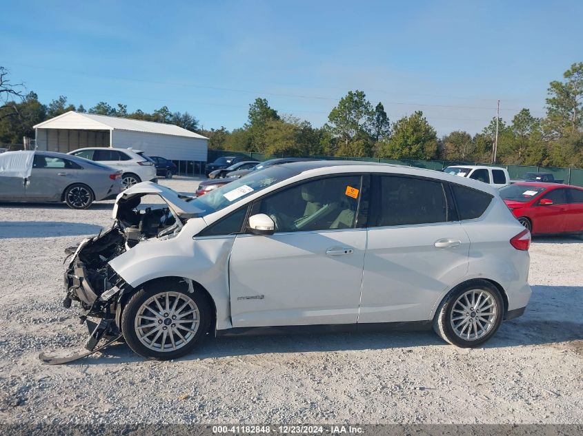 2013 Ford C-Max Hybrid Sel VIN: 1FADP5BU9DL547420 Lot: 41182848