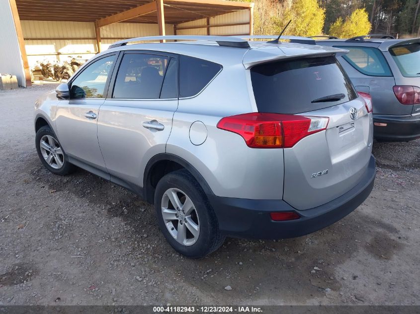 VIN 2T3WFREVXEW083473 2014 Toyota RAV4, Xle no.3