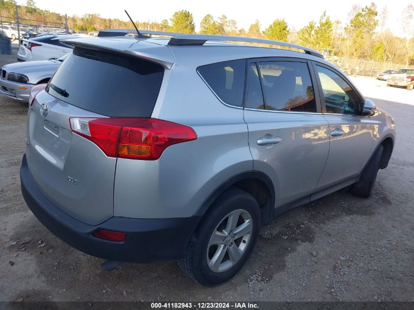 VIN 2T3WFREVXEW083473 2014 Toyota RAV4, Xle no.4