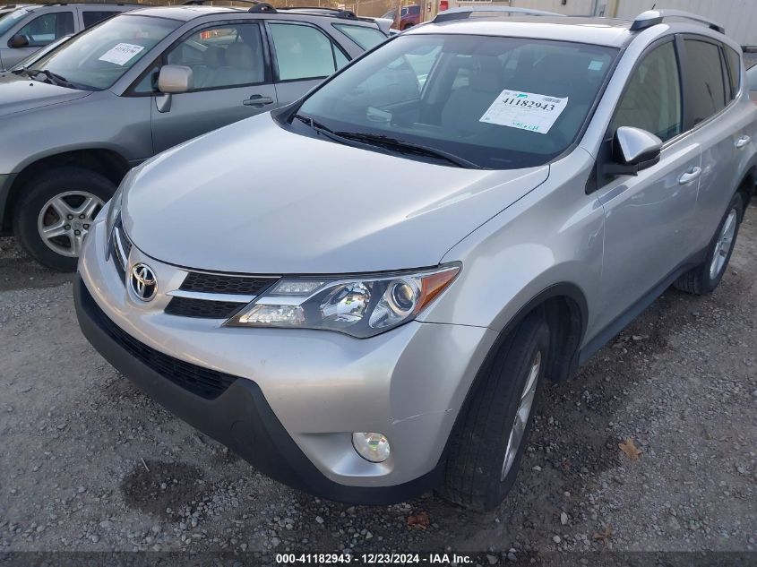 VIN 2T3WFREVXEW083473 2014 Toyota RAV4, Xle no.6