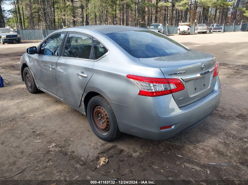 VIN 3N1AB7AP5EY223668 2014 NISSAN SENTRA no.3