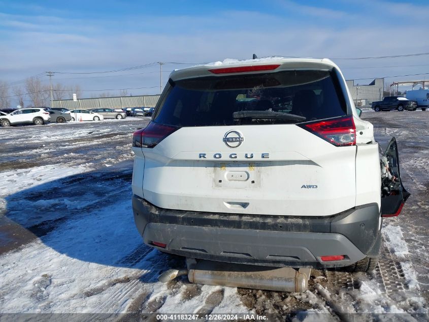 2023 Nissan Rogue S Intelligent Awd VIN: 5N1BT3AB1PC941186 Lot: 41183247