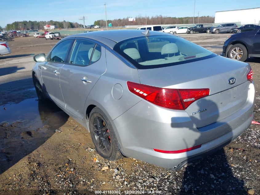 VIN KNAGM4A79D5387708 2013 KIA Optima, LX no.3