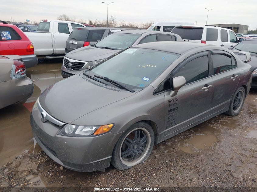 2008 HONDA CIVIC VIN: 1HGFA15548L013007