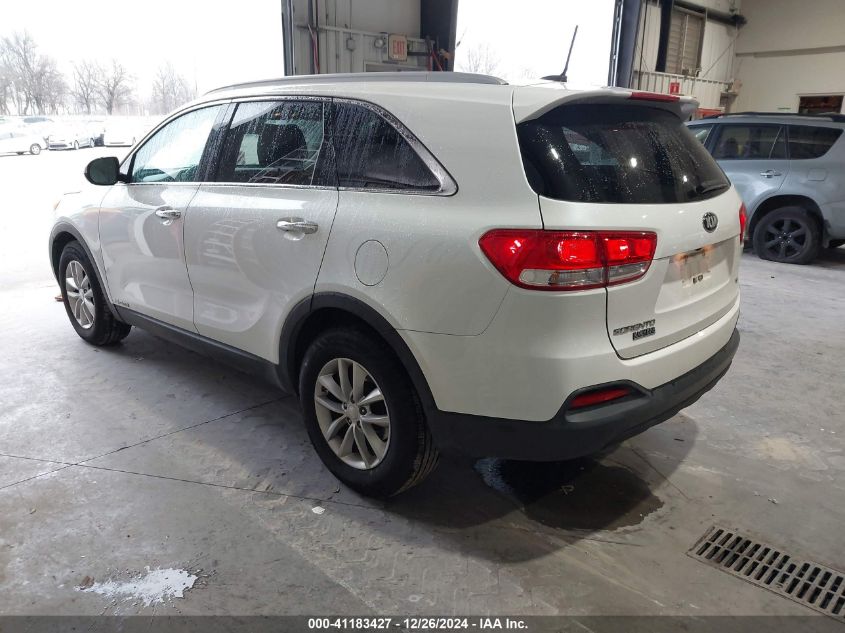 VIN 5XYPGDA50HG333333 2017 KIA SORENTO no.3