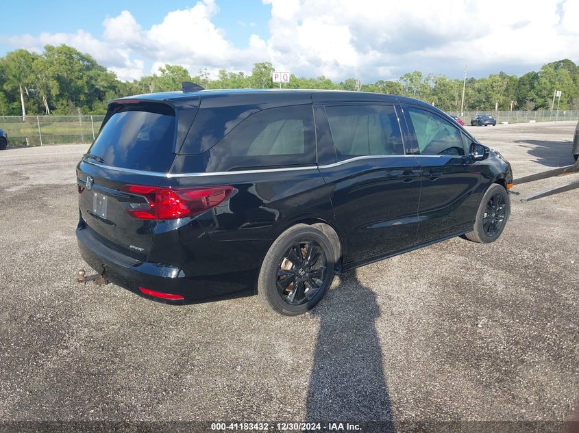 Vin: 5fnrl6h75pb037804, lot: 41673724, honda odyssey sport 20234