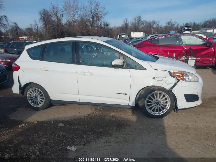 2016 Ford C-Max Hybrid Se VIN: 1FADP5AU8GL112250 Lot: 41183451