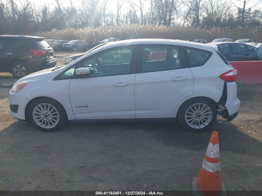 2016 Ford C-Max Hybrid Se VIN: 1FADP5AU8GL112250 Lot: 41183451