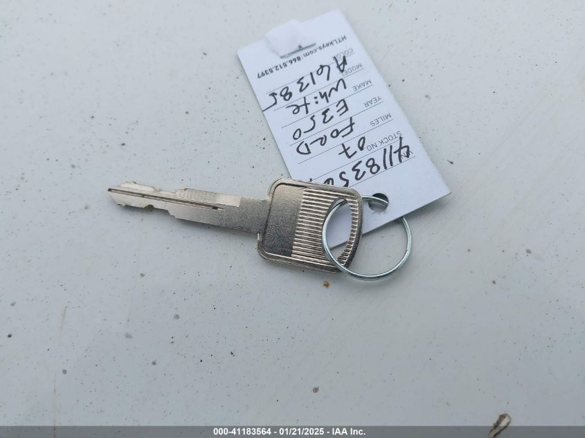 2007 Ford E-250 Commercial/Recreational VIN: 1FTNE24L57DA61385 Lot: 41183564