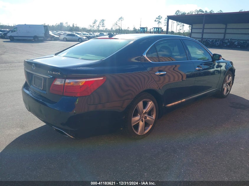 Vin: jthgl5ef6a5039341, lot: 41673913, lexus ls 460 l 20104