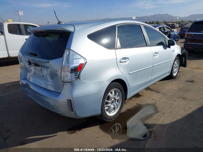 VIN JTDZN3EU0EJ006131 2014 TOYOTA PRIUS V no.4