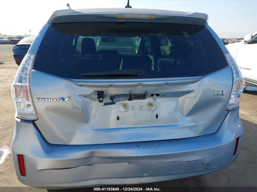 VIN JTDZN3EU0EJ006131 2014 TOYOTA PRIUS V no.6