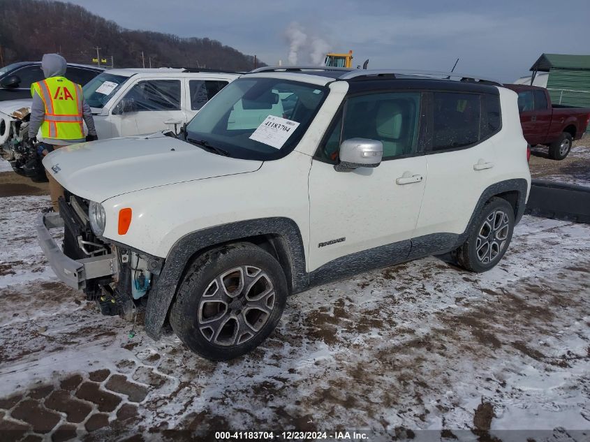 VIN ZACCJADT9FPB89805 2015 Jeep Renegade, Limited no.2