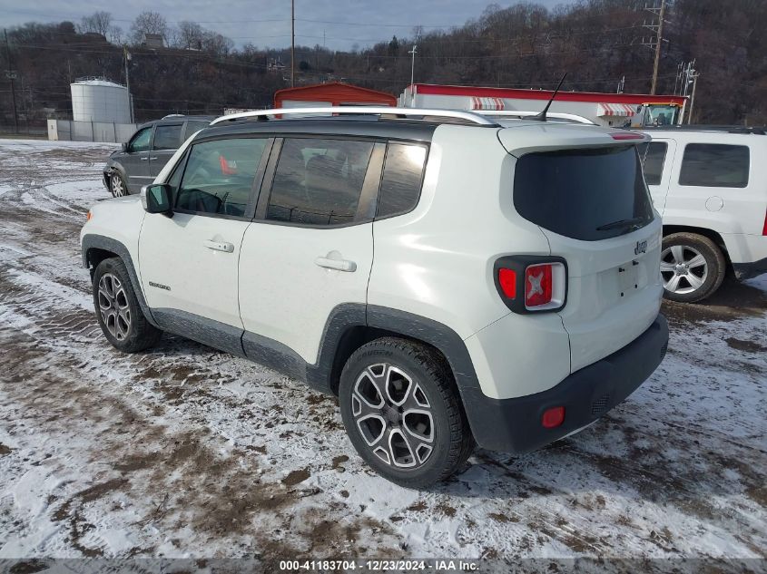 VIN ZACCJADT9FPB89805 2015 Jeep Renegade, Limited no.3