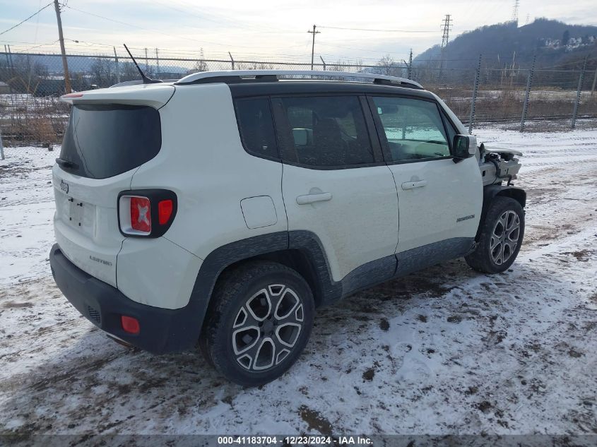 VIN ZACCJADT9FPB89805 2015 Jeep Renegade, Limited no.4