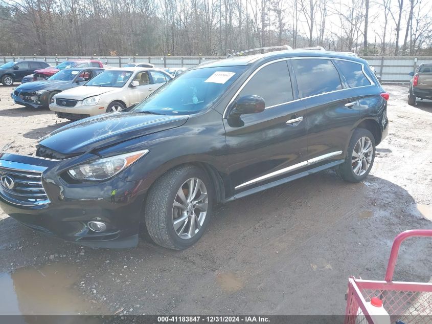 VIN 5N1AL0MNXDC330309 2013 INFINITI JX35 no.2