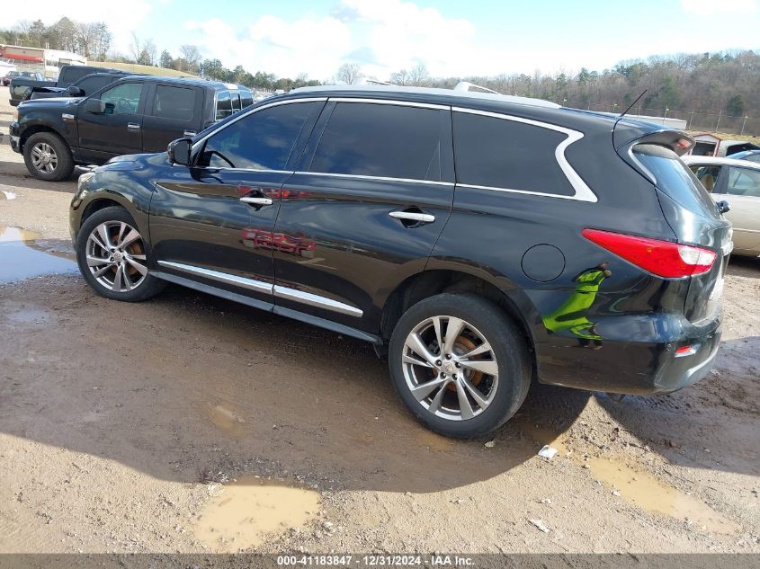 VIN 5N1AL0MNXDC330309 2013 INFINITI JX35 no.3