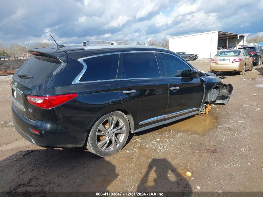 VIN 5N1AL0MNXDC330309 2013 INFINITI JX35 no.4