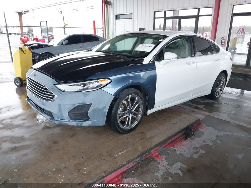 2019 FORD FUSION VIN: 3FA6P0CD7KR186472