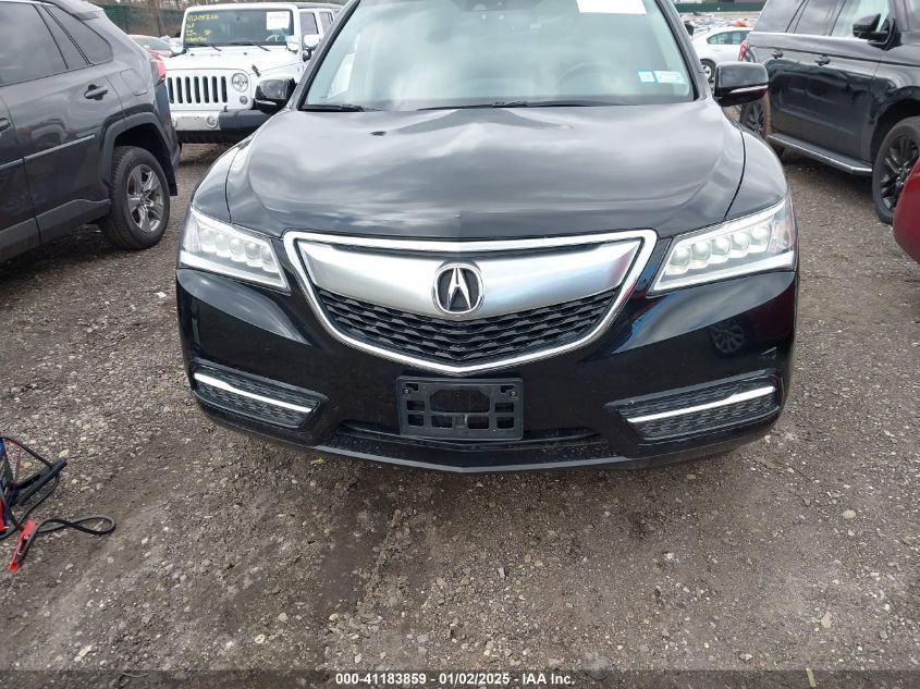 VIN 5FRYD4H40EB001257 2014 ACURA MDX no.12