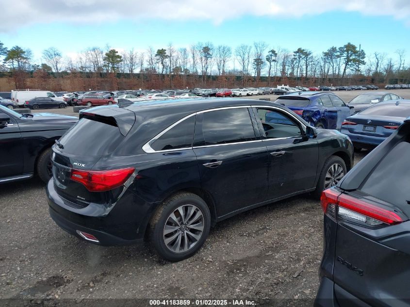 VIN 5FRYD4H40EB001257 2014 ACURA MDX no.13