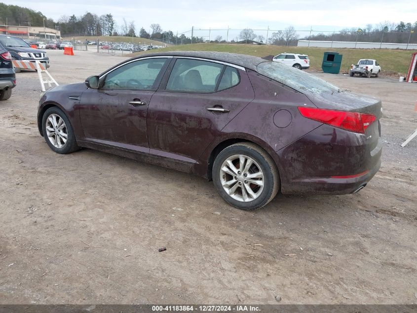 VIN 5XXGM4A77DG187165 2013 KIA OPTIMA no.3