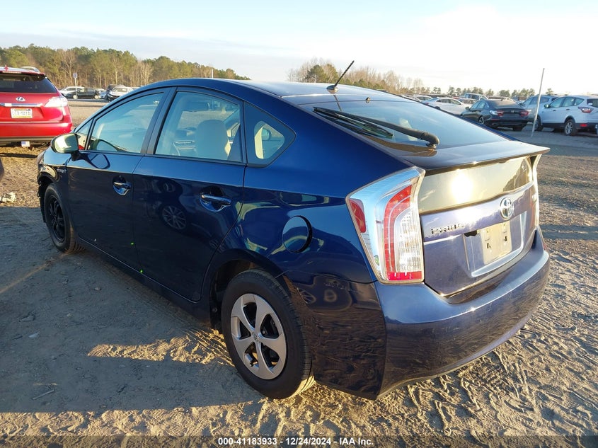 2012 TOYOTA PRIUS VIN: JTDKN3DUXC1527017