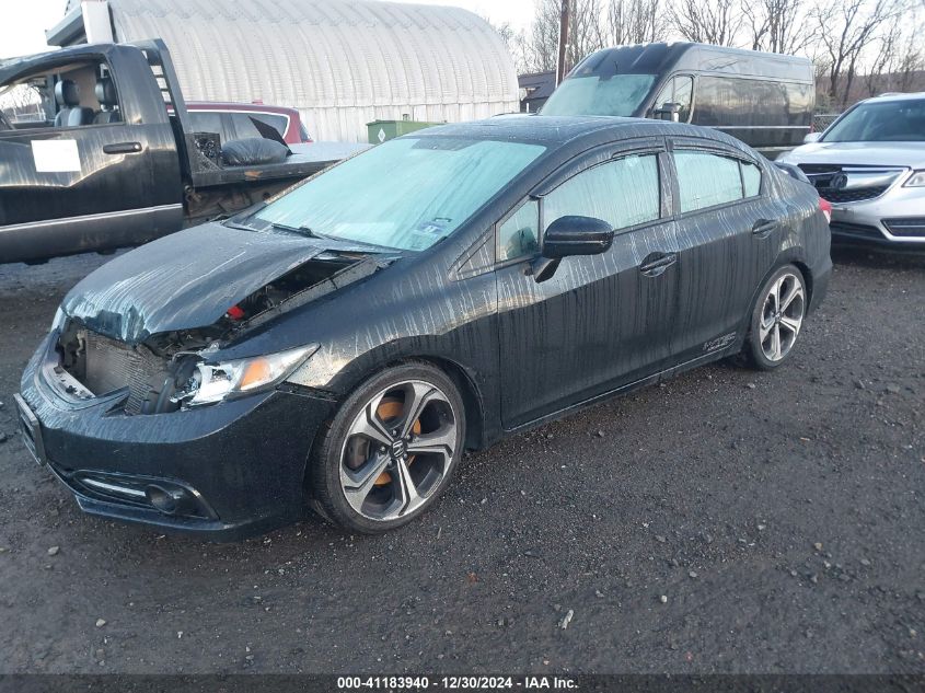 VIN 2HGFB6E56EH701691 2014 Honda Civic, SI no.2