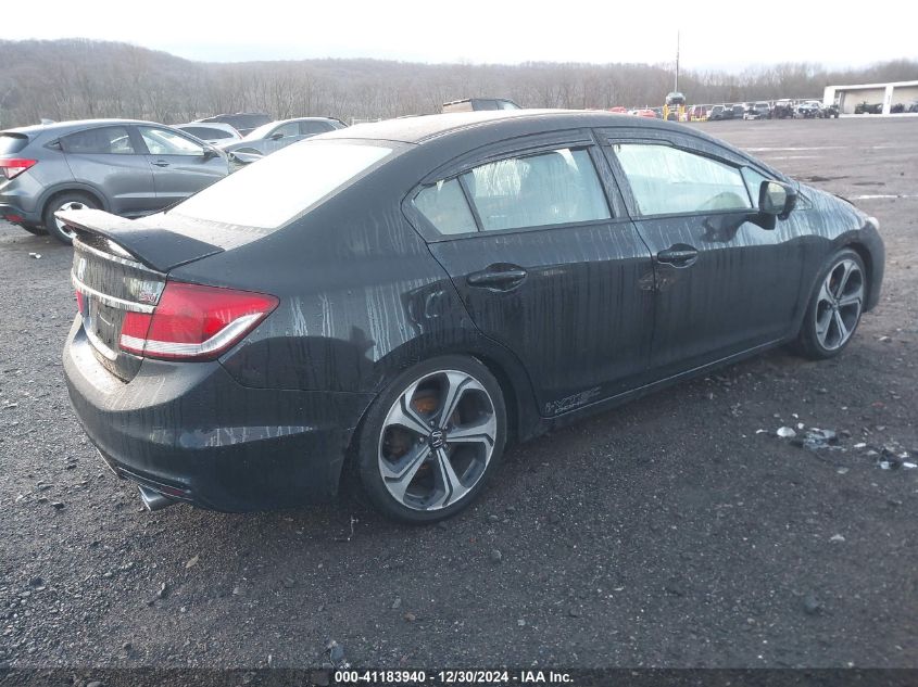 VIN 2HGFB6E56EH701691 2014 Honda Civic, SI no.4