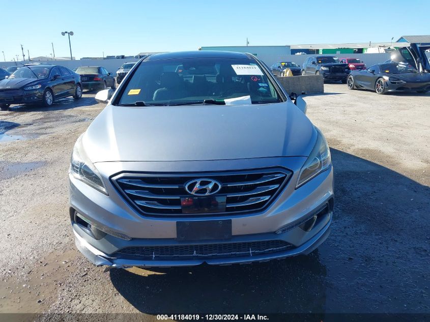 VIN 5NPE34AB9HH593117 2017 Hyundai Sonata, Limited... no.12