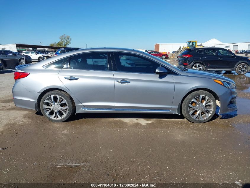 VIN 5NPE34AB9HH593117 2017 Hyundai Sonata, Limited... no.13