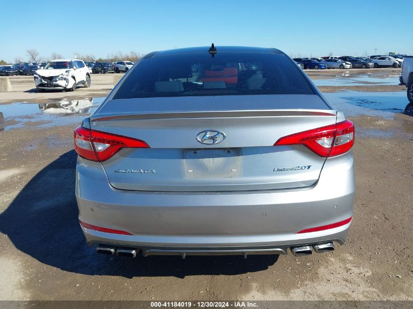 VIN 5NPE34AB9HH593117 2017 Hyundai Sonata, Limited... no.16