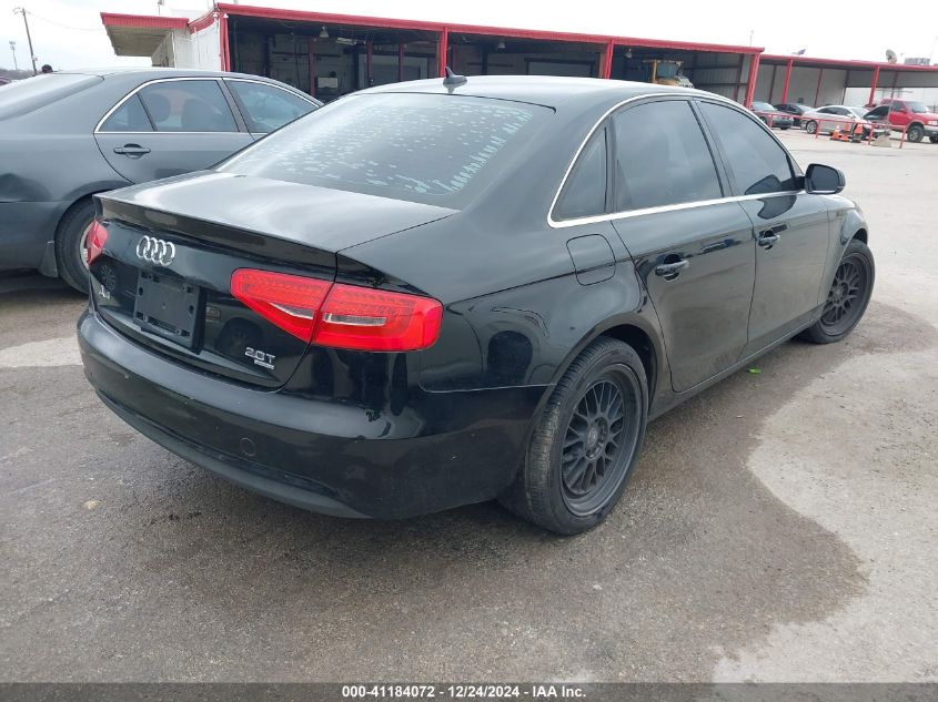 VIN WAUBFAFL3DN048371 2013 AUDI A4 no.4