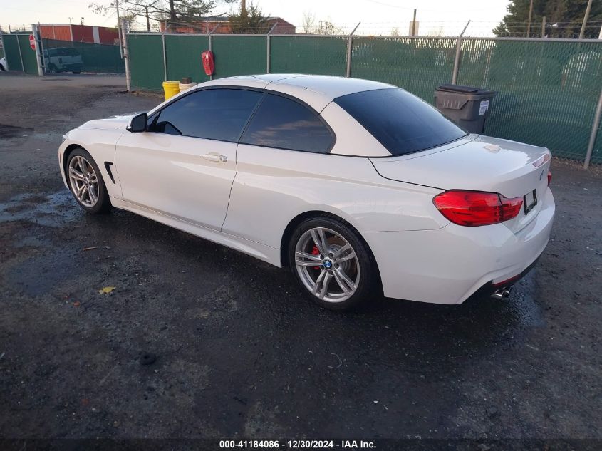 VIN WBA3V5C5XEJ968981 2014 BMW 4 Series, 428I no.3