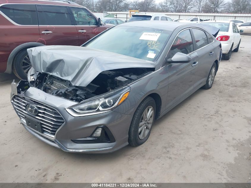 VIN 5NPE24AF7KH751127 2019 Hyundai Sonata, SE no.2